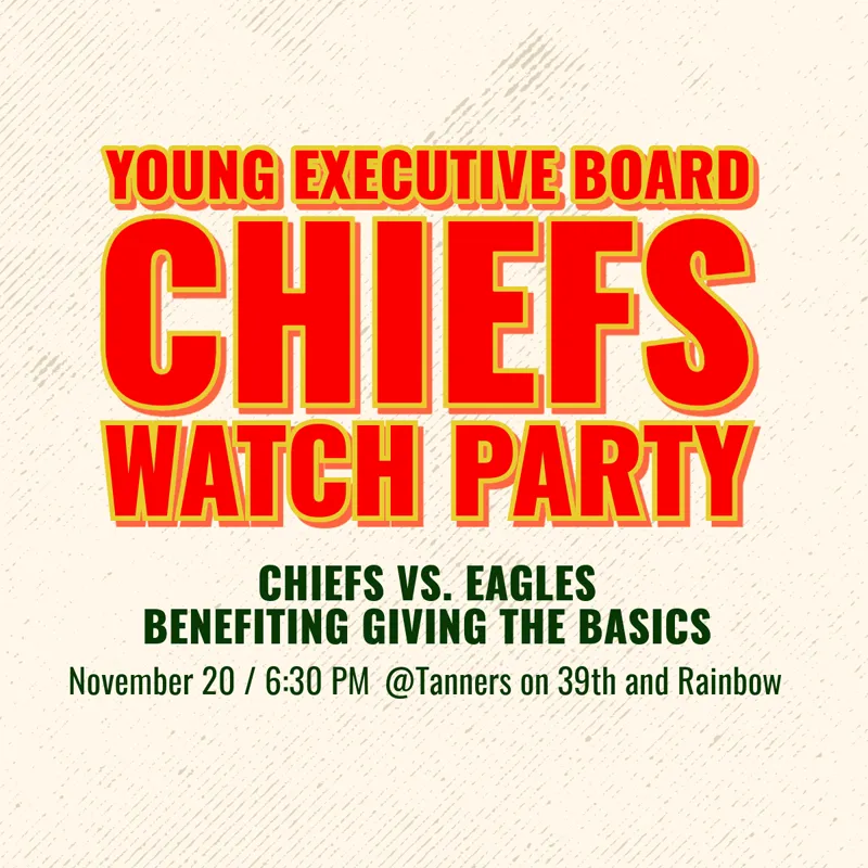 Young Executive Board Chiefs Watch Party