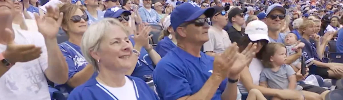 Teresa Hamilton honored by the Kansas City Royals