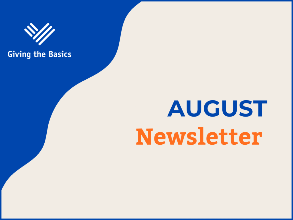 August Newsletter