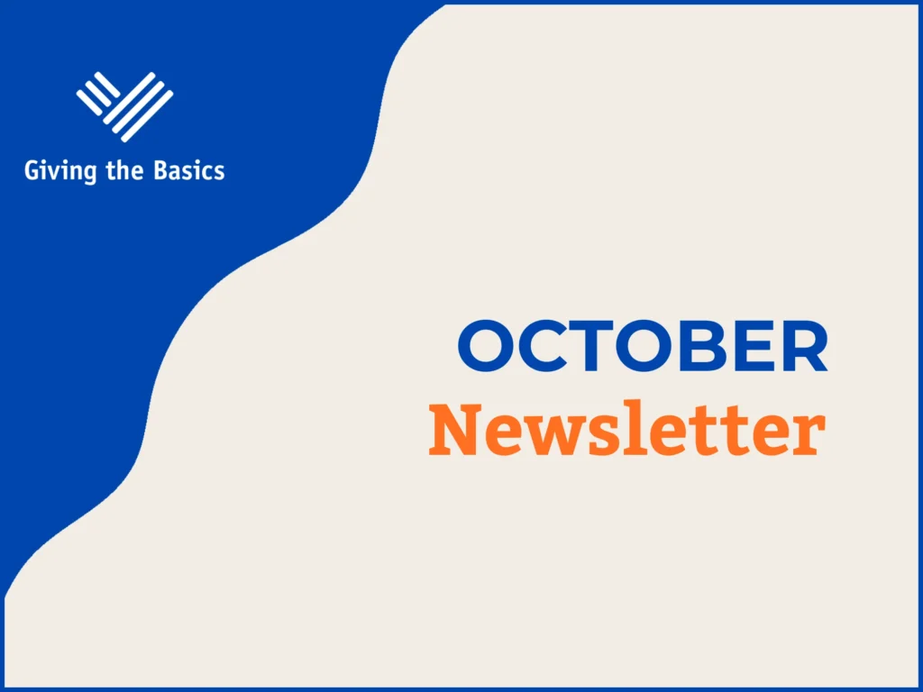 October Giving the Basics Newsletter