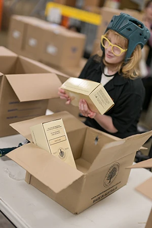 Volunteer Giving The Basics Warehouse