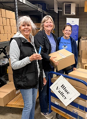 Warehouse Volunteers