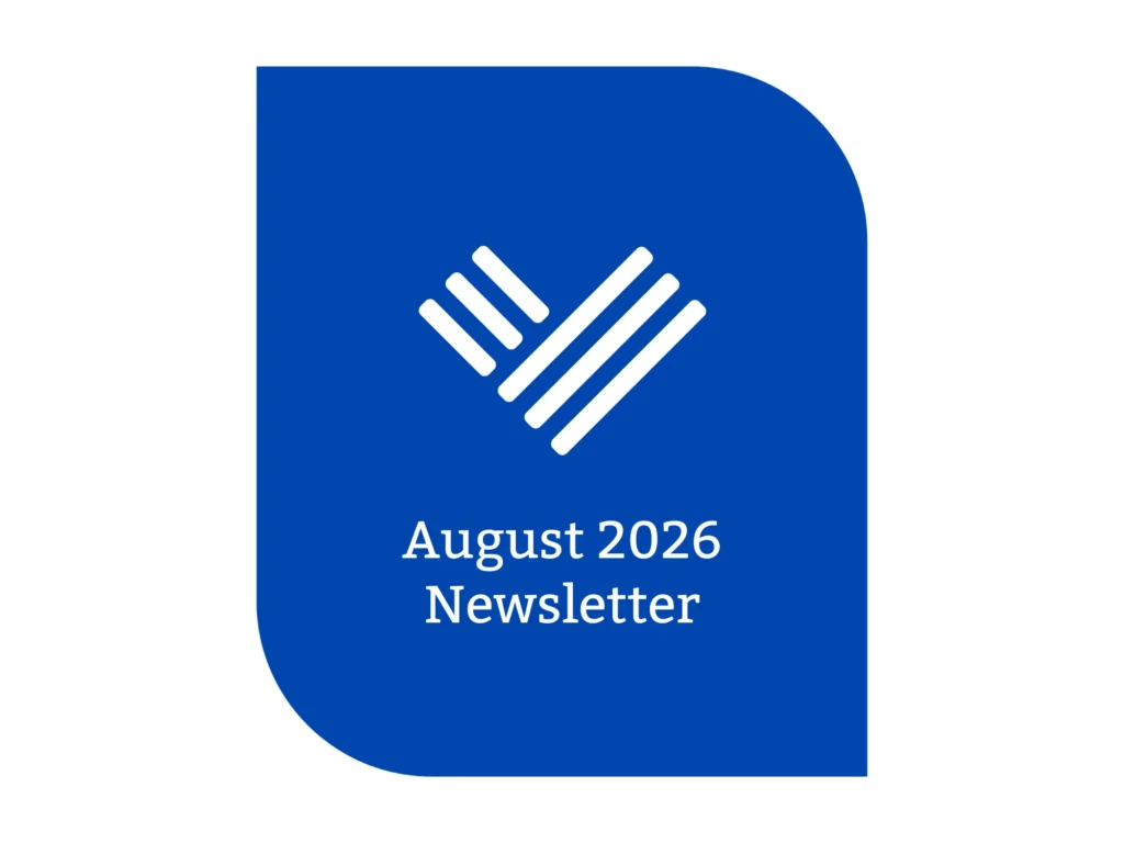 August 2026 Newsletter