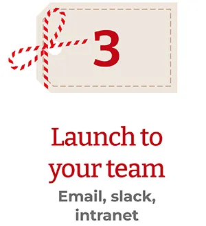 Launch to your team